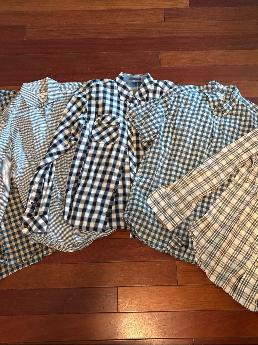 Men's Button-Down Shirt Bundle 5 Piece